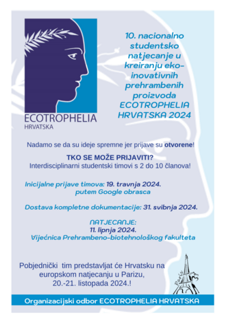 Ecotrophelia 2024. - obavijest